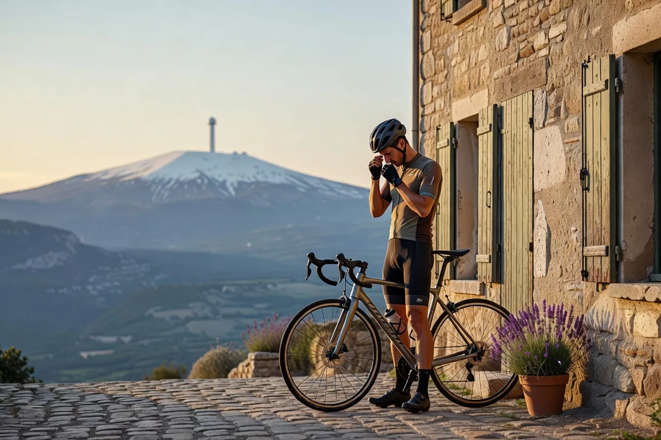 Préparer l'ascension à vélo