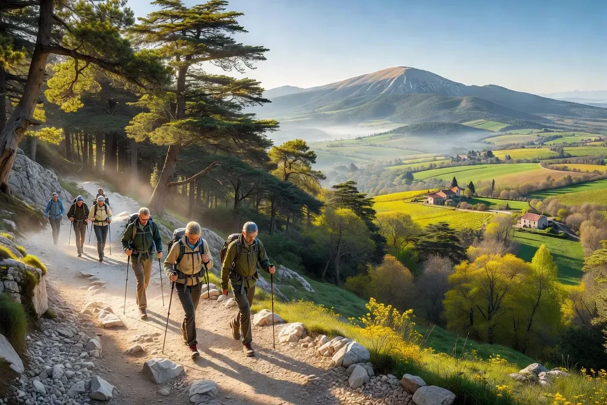 Randonnée au Mont Ventoux